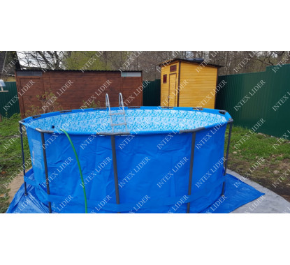 Сборка каркасных бассейнов до 5м