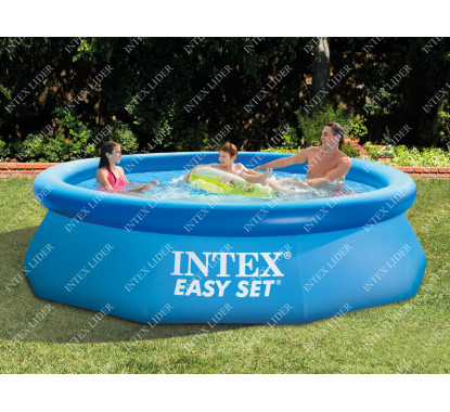 28122 Intex Надувной бассейн, 305х76см, фильтр-насос картр 1249 л/ч